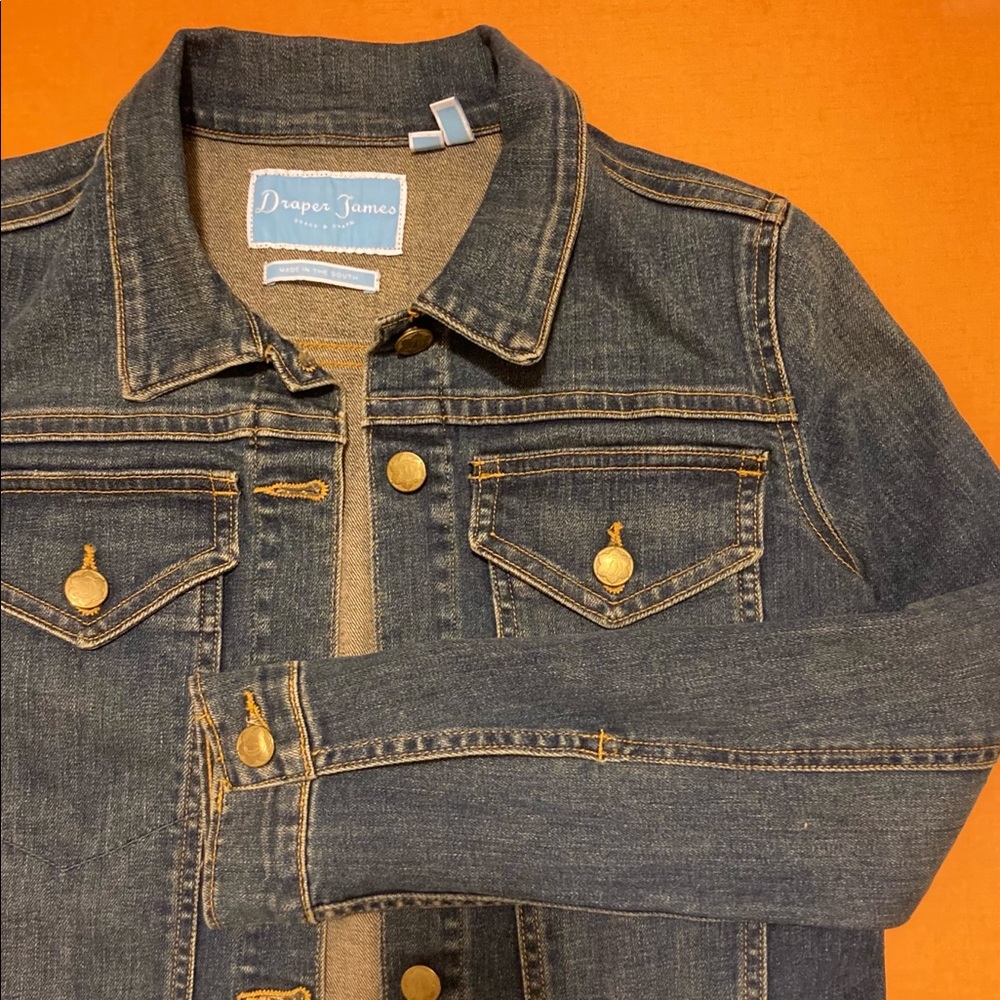 Unworn Draper James Signature Jean Jacket